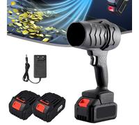 Big Storm Turbine Fan Electric Cordless Leaf Blower 35000r/Min Handheld Leaf Blower Violent Cordless Portable Leaf Blowers for Home Garden Workshop and Industrial