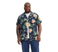 Levi's Men's Big Sunset Camp Shirt Multi-Colour Color, Nepenthe Floral Navy, 3XL