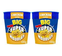 Big Super Noodles Chicken Flavour Instant Noodle Pot, 100g,Pack Of 2