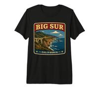 Big Sur California Big Sur Souvenir Road Trip Premium T-Shirt