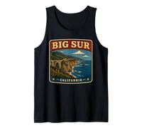 Big Sur California Big Sur Souvenir Road Trip Tank Top