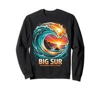 Big Sur California s Pacific Coastline Road s Ocean Nature Sweatshirt