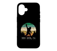 Big Sur California Sasquatch Peace Sign Bigfoot Design Case for iPhone 16