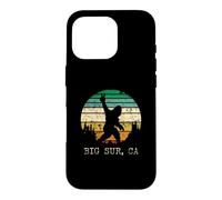 Big Sur California Sasquatch Peace Sign Bigfoot Design Case for iPhone 16 Pro