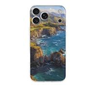 Big Sur Rugged Coastline Cliffs Compatible with iPhone 17/17 Air/17 Pro/17 Pro Max TPU Phone Case Slim Phone Protective Cover