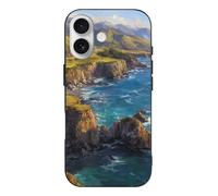 Big Sur Rugged Coastline Cliffs Compatible with iPhone 17/17 Air/17 Pro/17 Pro Max TPU Phone Case Slim Phone Protective Cover