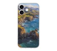 Big Sur Rugged Coastline Cliffs Compatible with iPhone 17/17 Air/17 Pro/17 Pro Max TPU Phone Case Slim Phone Protective Cover
