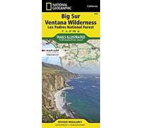 Big Sur, Ventana Wilderness Map: Trails Illustrated Other Rec. Areas (National Geographic Trails Illustrated Map)