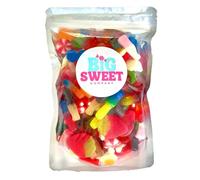 BIG Sweet Company | Classic Pick & Mix Sweets - Bulk Bag | Soft & Chewy Gummy Candy Selection | No Fizzy Sweets, Party, Movie Night & Gift Box Treats