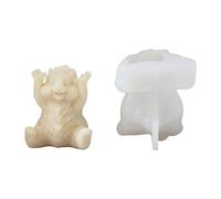 Big-Tailed Squirrel Shaped Silicone, Raise Your Hand | Epoxy Gypsum Resin for Home Handcrafts Ornament, Jewelry Crafting, Making Project