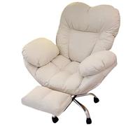 Big & Tall Office Chair 400lbs - Executive Oversized High Back Recliner with Foot Rest, Ergonomic Gaming Chair, 360° Swivel Seat, Gray, Ultimate Back Support