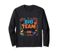 Big Team Family Mode On Long Sleeve T-Shirt