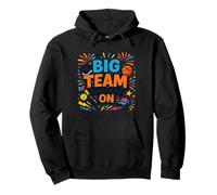Big Team Family Mode On Pullover Hoodie