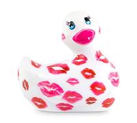 Big Teaze Toys Duckie 2.0 Vibrating Duck, White & Pink