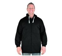 Big Tee Shirt Big Mens Black Karma Extreme Length Long Tall Zip Up Hoodie Large Man for Sizes 2XL 3XL 4XL 5XL 6XL 7XL 8XL for Big and Tall Men ONLY, Size : 7XL
