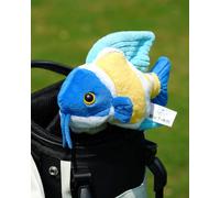 Big Teeth Golf Angelfish Putter Cover, Soft Blade Putter Cover, Plush Funny Putter Head Covers, for Blade Mallet and Hybridds Clubs, Drawstring Closure
