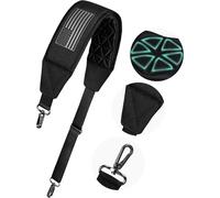 BIG TEETH Golf Bag Shoulder Strap Us Flag, Golf Bag Strap Single Adjustable Straps Universal Replacement 3D Air Cushion Padded