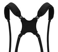 Big Teeth Golf Cart Bag Straps Replacement Shoulder Padded Comfortable Nylon Adjustable Universal All Black