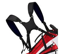 Big Teeth Golf Cart Bag Straps Replacement Shoulder Padded Comfortable Nylon Adjustable Universal Black&blue