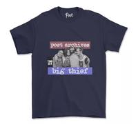 Big Thief Band T-Shirt Time is A Big Thief Indie Folk Capacity Masterpiece Tee Blue XXL