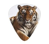 Big Tiger Guitar Plectrums, 12 Pcs Lightweight Guitar Plectrums, 0.46mm/0.71mm/0.96mm Thickness For Acoustic Guitar Acoustic Electric Guitar Ukulele Bass