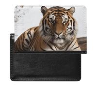 Big Tiger Passport Holder Cover Passport Cover Protector Essentials with Credit Card Slots Slim Travel Wallet Covers Documents Organizer Protector for Man&Women
