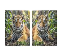 Big Tiger Passport Holder Personalized Passport Wallet for Women Men Travel Document Organizer Holder