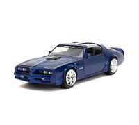 Big Time Muscle 1:24 1977 Pontiac Firebird Trans Am Die-Cast Car, Toys for Kids and Adults(Metallic Blue)