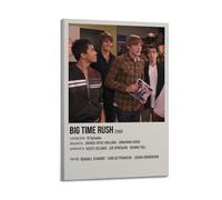 Big Time Rush Poster Wall Art Aesthetic Cover Poster Design Painting for Living Room Bed Room 24x36inch(60x90cm) Frame-style
