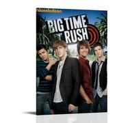Big Time RushWaterproof Art Wall Stickers High-definition Decorative Paintings Suitable for Bedrooms/shops Moisture-proof And Fade Resistant Exquisite Packaging Perfect for Gift GivingFrame-style20x30