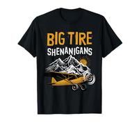 Big Tire Shenanigans STOL Airplane Backcountry Bush Pilot T-Shirt