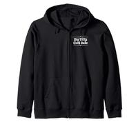 BIG TITTY GOTH BABE Original Gothic Design Zip Hoodie