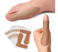 Big Toe Strap Thumb Protecting Tape, 20 PCS Self Adhesive Big Toe Brace Thumb Cover Stickers, Big Toe Straighteners, Elastic Pain Relieving Patch for Bunion, Joint Support, Arthritis, Sprains Strains