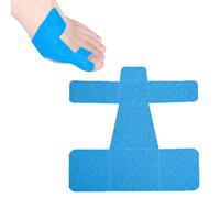 Big Toe Support Straps, 2026 New Pre-Cut Kinesiology Tapes, Breathable Elastic Tape, Invisible Toe Corrector for Women Men(Blue,100PCS)