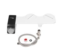 Big Toilet Bidet Sprayer Handheld Portable Plastic Single Nozzle with Adjustable Water Pressure - Easy Install, Comfortable Personal Hygiene for Bathroom WC Use UK (1/2in Asia Australia UK)