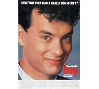 BIG ...Tom Hanks.. Classic Movie Poster... Various Sizes (A4 Size 21 x 29 cms)