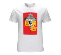 Big Trouble in Little China T-Shirt Mens Tee Top 80S Movie T-Shirt T-Shirt White XXL