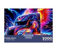 Big Truck, 1000-piece Jigsaw, Calming Yet Stimulating Indoor Activity, Perfect for Keepsakes Or Gallery Walls, Suitable for Ages 8+, 38x26cm/1000pcs