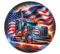 Big Truck 1000 Piece Jigsaw Puzzle For Adults Challenging Game Stress Relief Puzzle Cultivate The Spirit of Teamwork for Family Decorations 1000pcs (67.5x67.5cm)