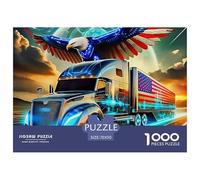 Big Truck 1000 Piece Jigsaw Puzzle For Adults Challenging Game Stress Relief Puzzle Cultivate The Spirit of Teamwork For Adults Gifts 70x50cm/1000pcs