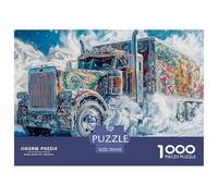 Big Truck 1000 Piece Jigsaw Puzzle For Adults Challenging Game Stress Relief Puzzle Exercise The Memory of The Brain for The Whole for Women, Gifts for Men 70x50cm/1000pcs