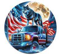 Big Truck 1000 Piece Jigsaw Puzzle For Adults Educational Games Stress Relief Puzzle Exercise The Memory of The Brain For Adults Gifts 1000pcs (67.5x67.5cm)