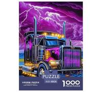 Big Truck 1000 Piece Jigsaw Puzzle For Adults Educational Games Stress Relief Puzzle Exercise The Memory of The Brain for Men, Women, Elders, Seniors 38x26cm/1000pcs