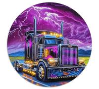 Big Truck 1000 Piece Jigsaw Puzzle For Adults Family Challenge Toys Stress Relief Puzzle Cultivate The Spirit of Teamwork for Men, Women, Elders, Seniors 1000pcs (67.5x67.5cm)