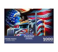 Big Truck 1000 Piece Jigsaw Puzzle For Adults Family Challenge Toys Stress Relief Puzzle Cultivate The Spirit of Teamwork for The Whole for Women, Gifts for Men 38x26cm/1000pcs