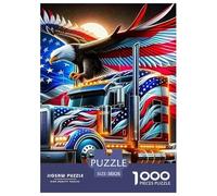 Big Truck 1000 Piece Jigsaw Puzzle For Adults Family Challenge Toys Stress Relief Puzzle Exercise The Memory of The Brain For Adults Gifts 38x26cm/1000pcs