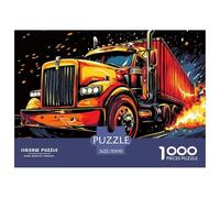 Big Truck 1000 Piece Jigsaw Puzzle For Adults Family Challenge Toys Stress Relief Puzzle Exercise The Memory of The Brain for The Whole for Women, Gifts for Men 70x50cm/1000pcs