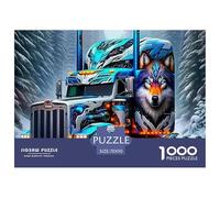 Big Truck 1000 Piece Jigsaw Puzzle For Adults Family Challenge Toys Stress Relief Puzzle Exercise The Memory of The Brain for Men, Women, Elders, Seniors 70x50cm/1000pcs