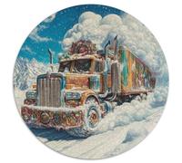 Big Truck 1000 Piece Jigsaw Puzzle for Women, Men Fantasy Style Brainteasing Jigsaws Educational Games Creativity & Gift Giving 1000pcs (67.5x67.5cm)