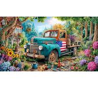 big-truck 1000 Piece Jigsaw Puzzles for Family Challenging Puzzle Games 75x50cm/1000pcs